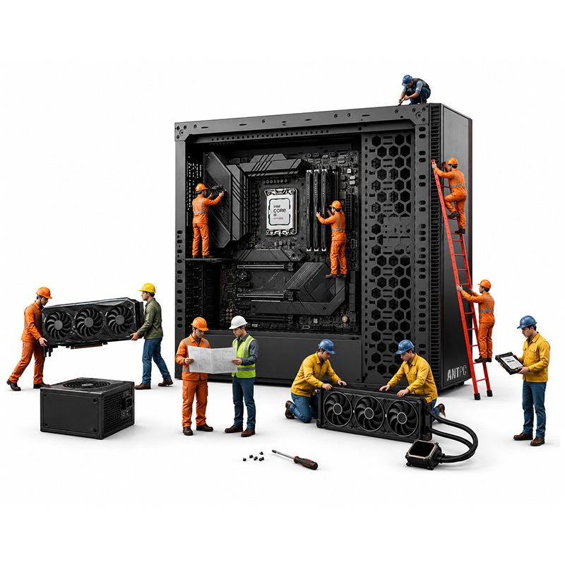 Assemble PC Online | Build PC Online with ANT PC